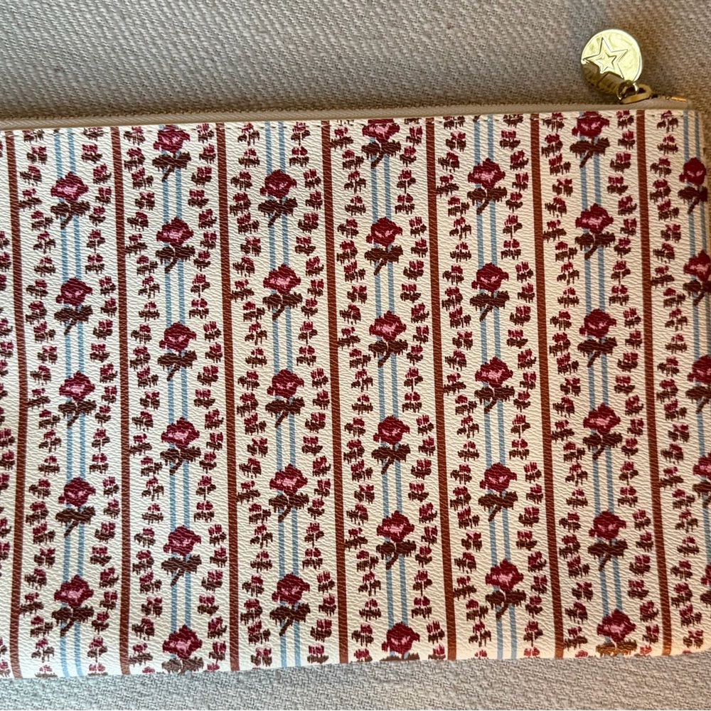 Stoney Clover Lane x American Girl Felicity pattern flat pouch